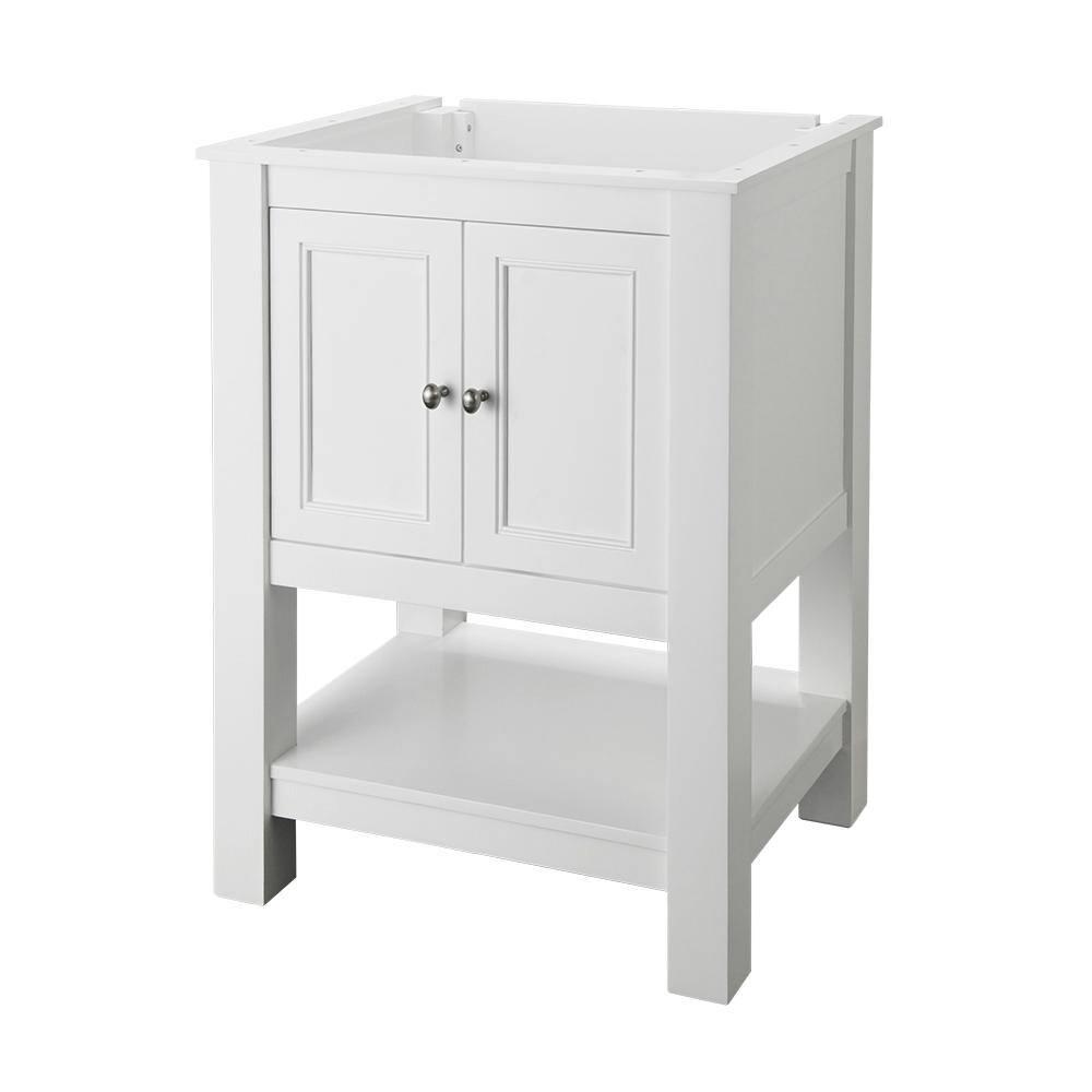 Home Decorators Collection Gazette 24 in W x 18 in D Bath Vanity Cabinet Only in White