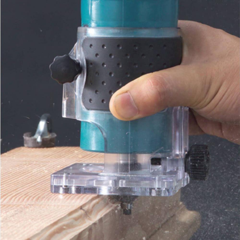 Makita 4 Amp 14 in. Fixed Base Laminate Trimmer 3709