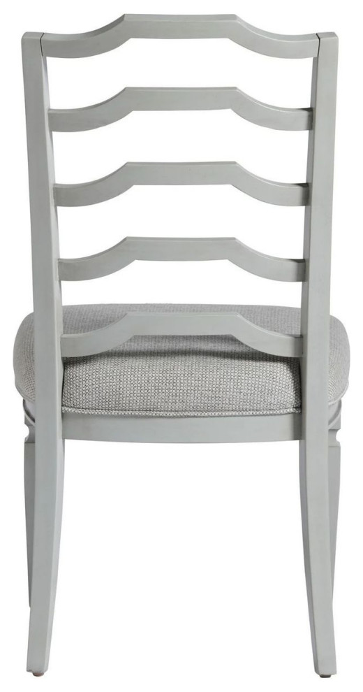 Universal Furniture Summer Hill Ladder  Side Chair   Set of 2  Grey   Transitional   Dining Chairs   by Unlimited Furniture Group  Houzz