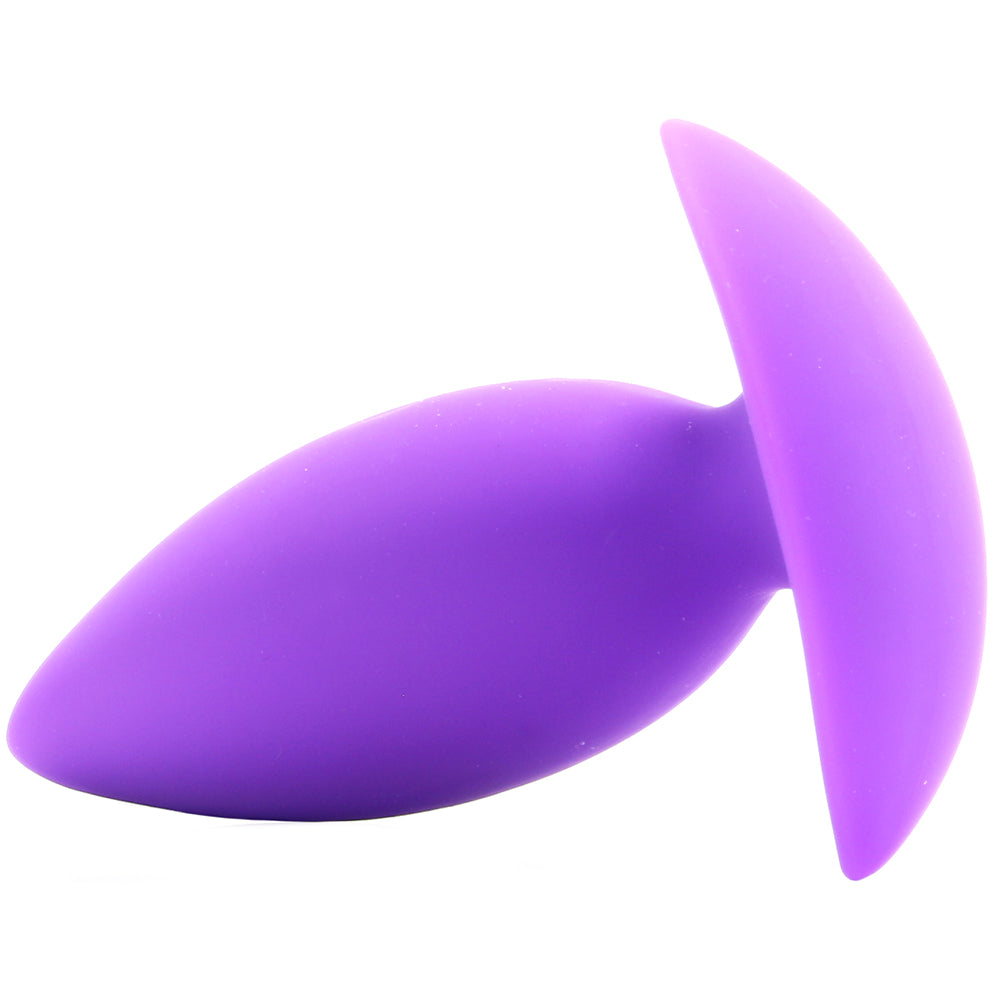 Inya Spade Medium Silicone Butt Plug in Purple