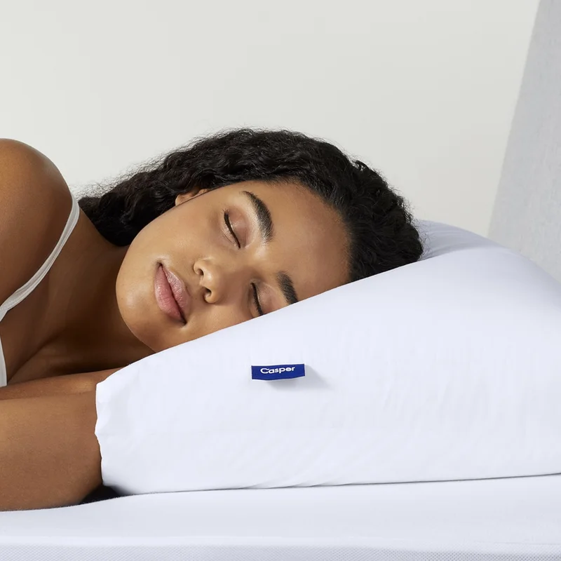 Casper Sleep Down Pillow for Sleeping， King， White 951-000197-002