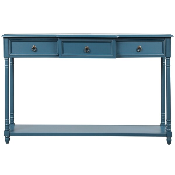 Console Table Sofa Table with Drawers for Entryway