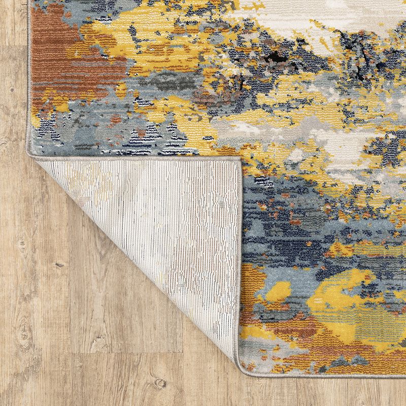 StyleHaven Cameron Modern Panes Abstract Area Rug