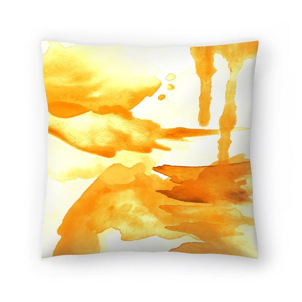 Spring Light Yellow   Decorative Throw Pillow