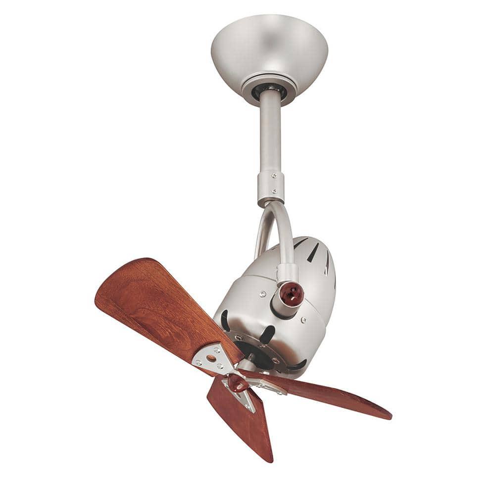 Atlas Diane 16 in IndoorOutdoor Brushed Nickel Ceiling Fan with Remote Control