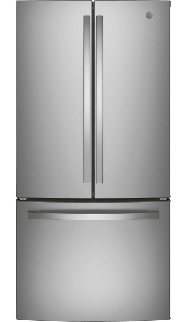 GE ENERGY STAR 24.7 Cu. Ft. Stainless Steel French Door Refrigerator