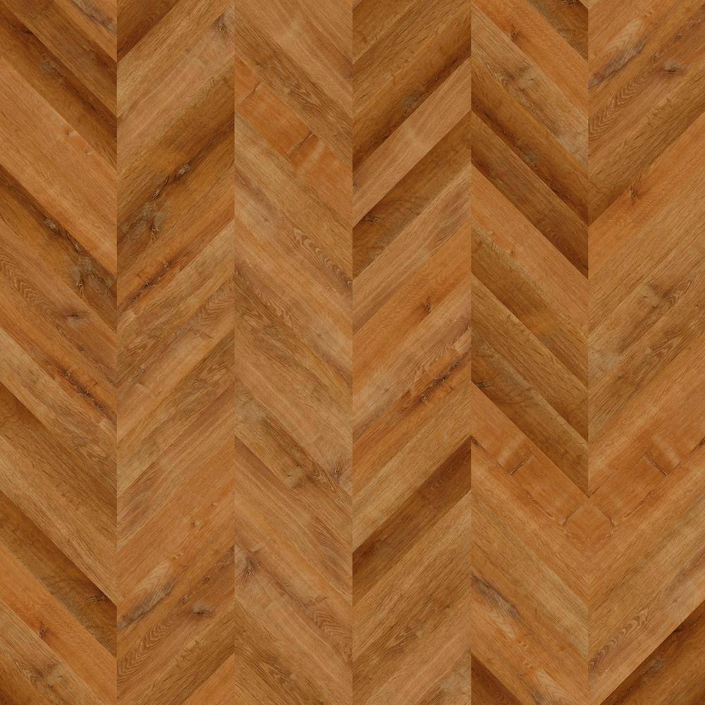 Lifeproof Chevron Trail Oak 12 MIL x 12 in. W x 28 in. L Click Lock Waterproof Luxury Vinyl Plank Flooring (18.9 sqftcase) I96713LC