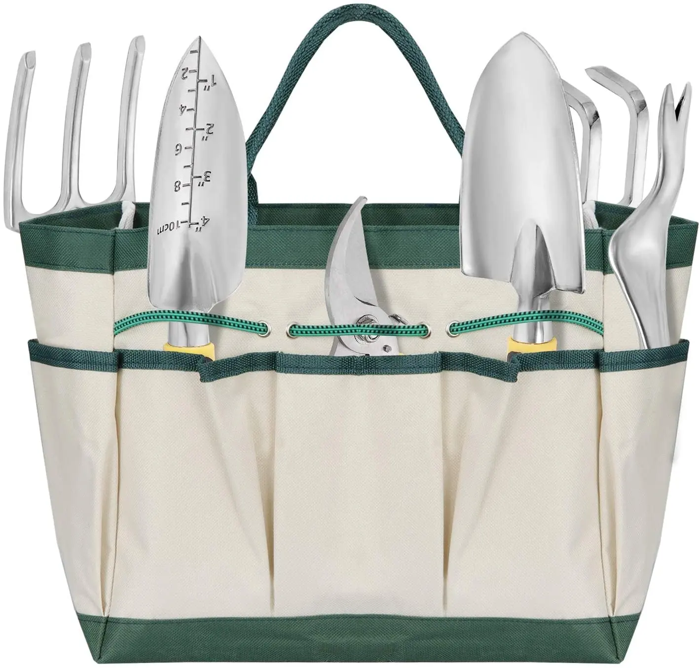 Wholesale Hot Sale High Quality 13 Pieces Heavy Duty Aluminum oy Garden Tools Set with Tote Bag