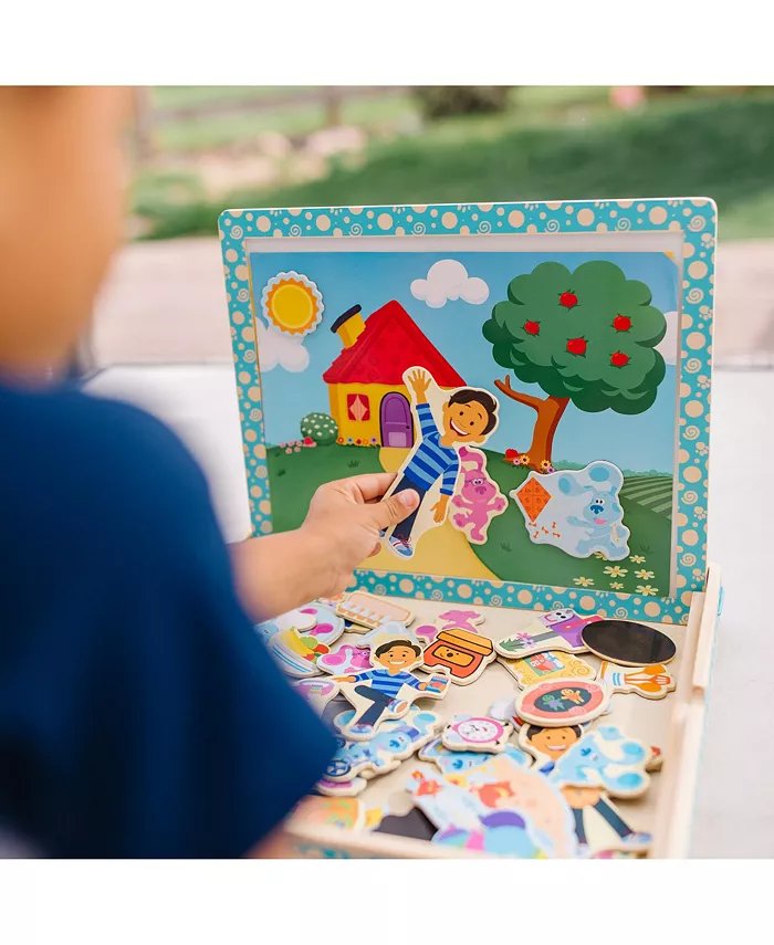 Melissa and Doug Blues Clues You Magnetic Picture Game  45 Piece