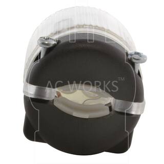 AC WORKS 15 Amp 125-Volt NEMA 5-15P 3-Prong Household Male Plug With Power Indicator AS515PL