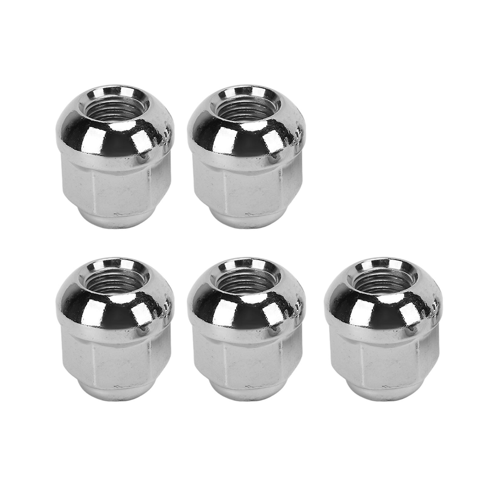 5pcs Car Wheel Lug Nuts 90304sa5013 12mmx1.5 Steel Short Replacement For Acura Cl El Ilx Integra