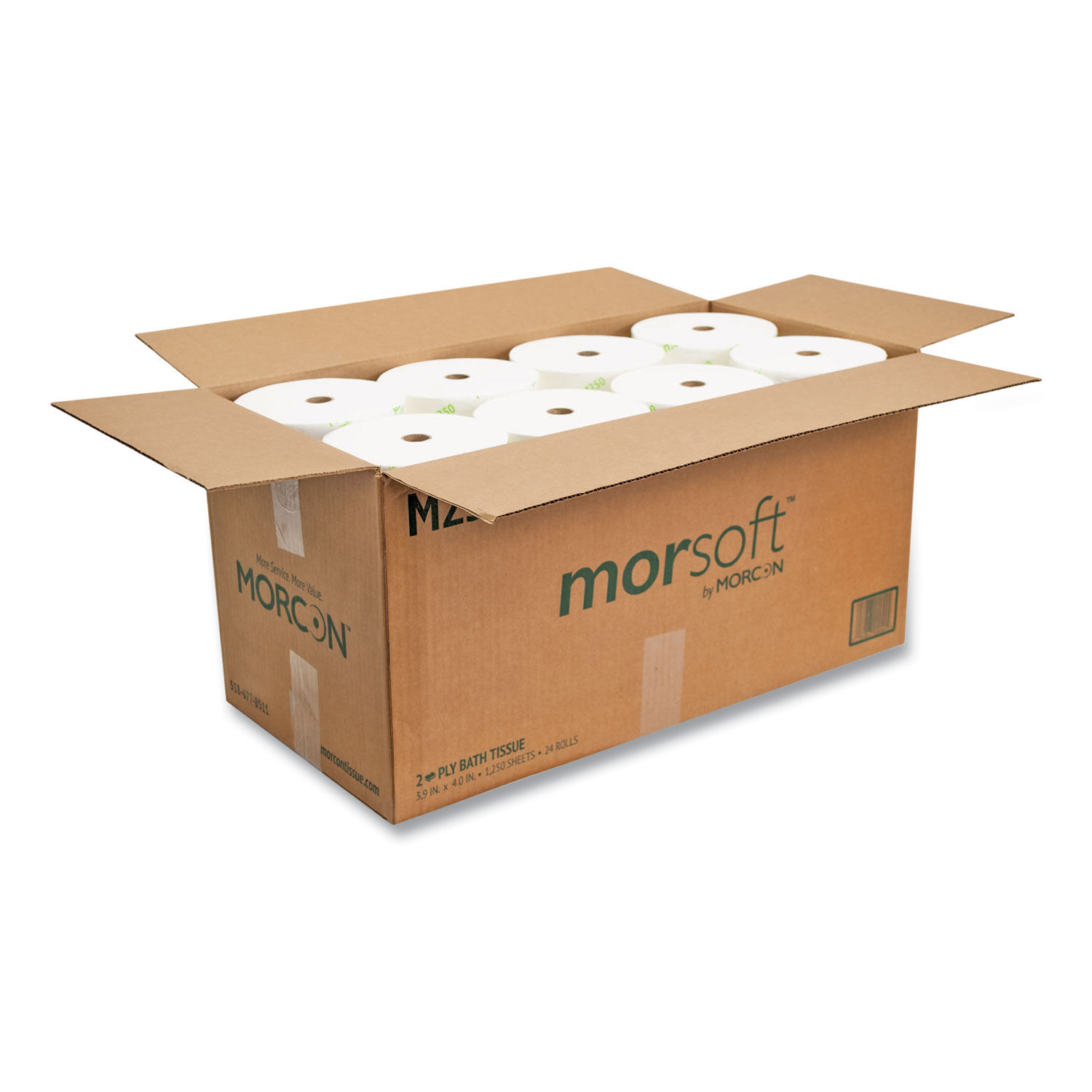 Small Core Bath Tissue by Morcon Tissue MORM250