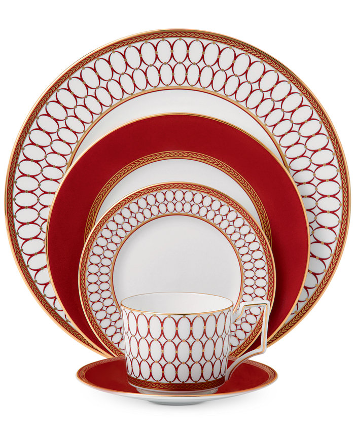 Wedgwood Renaissance Red 5-Pc. Place Setting