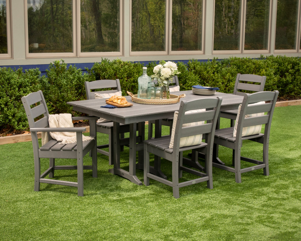 POLYWOOD Farmhouse 37 quotx 72 quotDining Table   Transitional   Outdoor Dining Tables   by POLYWOOD  Houzz