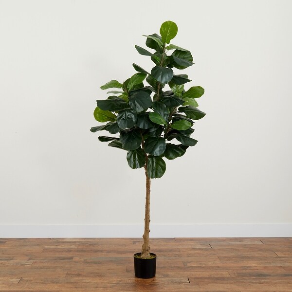 6' Artificial Fiddle Leaf Tree