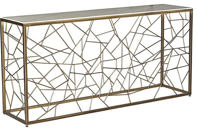 Sunpan Irongate Vero Console Table   Contemporary   Console Tables   by Unlimited Furniture Group  Houzz