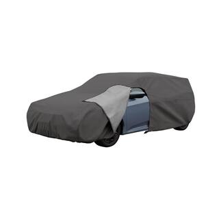 Classic Accessories Over Drive 183 in. L x 59 in. W x 51 in. H PolyPRO3 Hatchback Car Cover in Grey 10-120-321001-RT