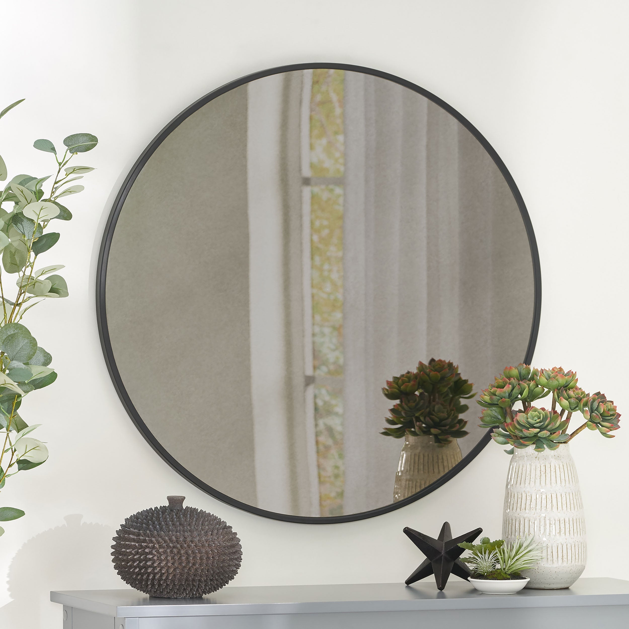 Revere Contemporary Circular Wall Mirror