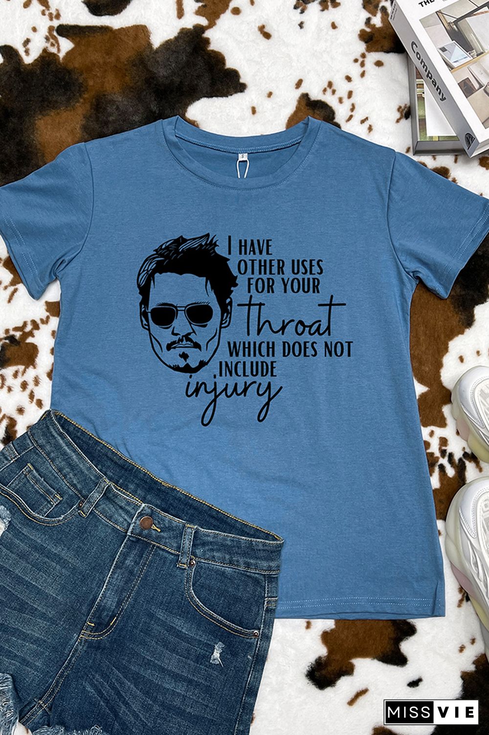 Johnny Depp Trial Graphic Tee Wholesale