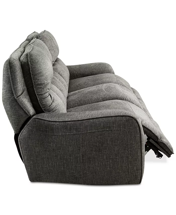 Furniture CLOSEOUT! Terrine 3-Pc. Fabric Sofa with 3 Power Motion Recliners