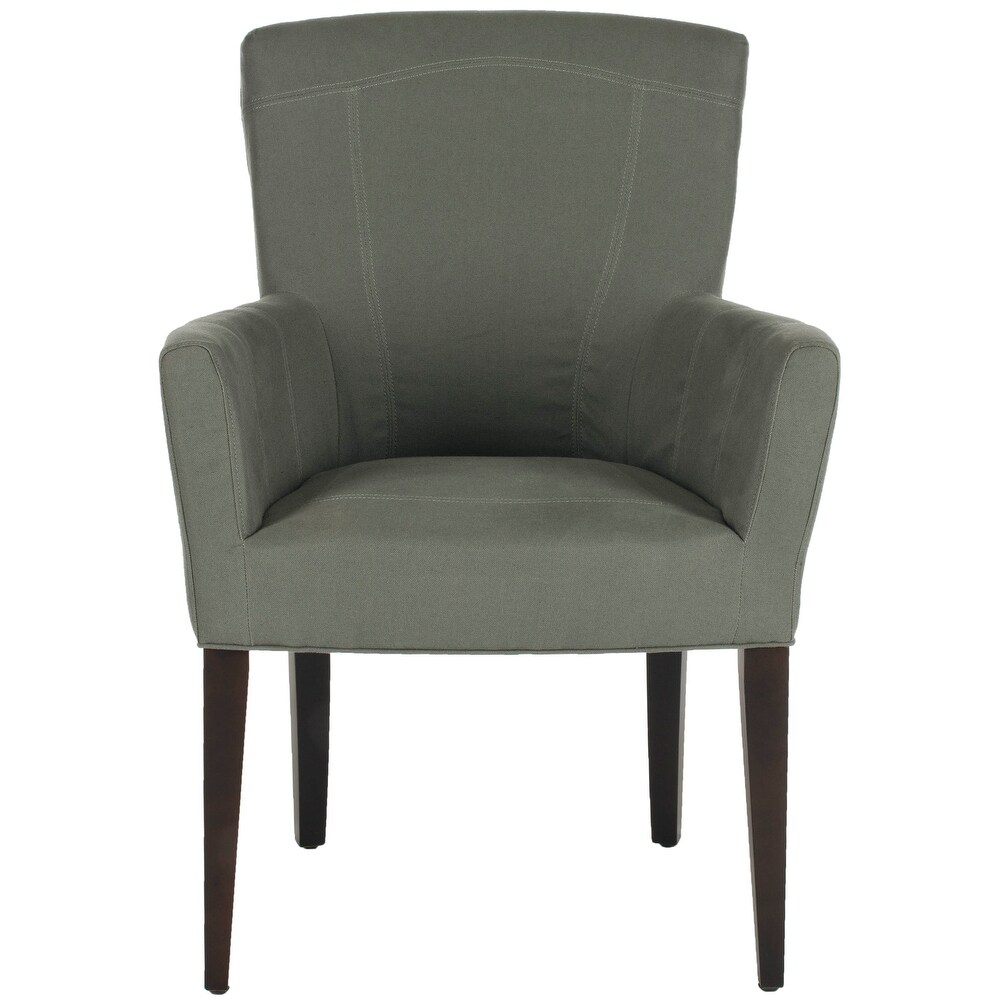 SAFAVIEH Dining Dale Grey Arm Chair   26.8\