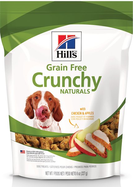 Hill's Grain-Free Crunchy Naturals with Chicken and Apples Dog Treats