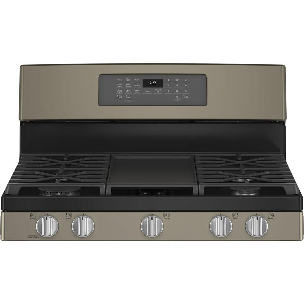 GE 30-inch Freestanding Gas Range with Convection Technology JCGB735EPES