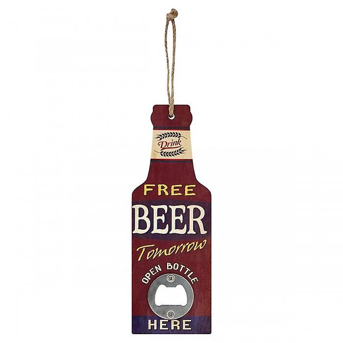 Grindstore Free Beer Tomorrow Bottle Opener