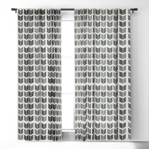 1pc Blackout Window Curtain Panel Deny Designs