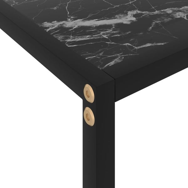 Console Table Black 47.2