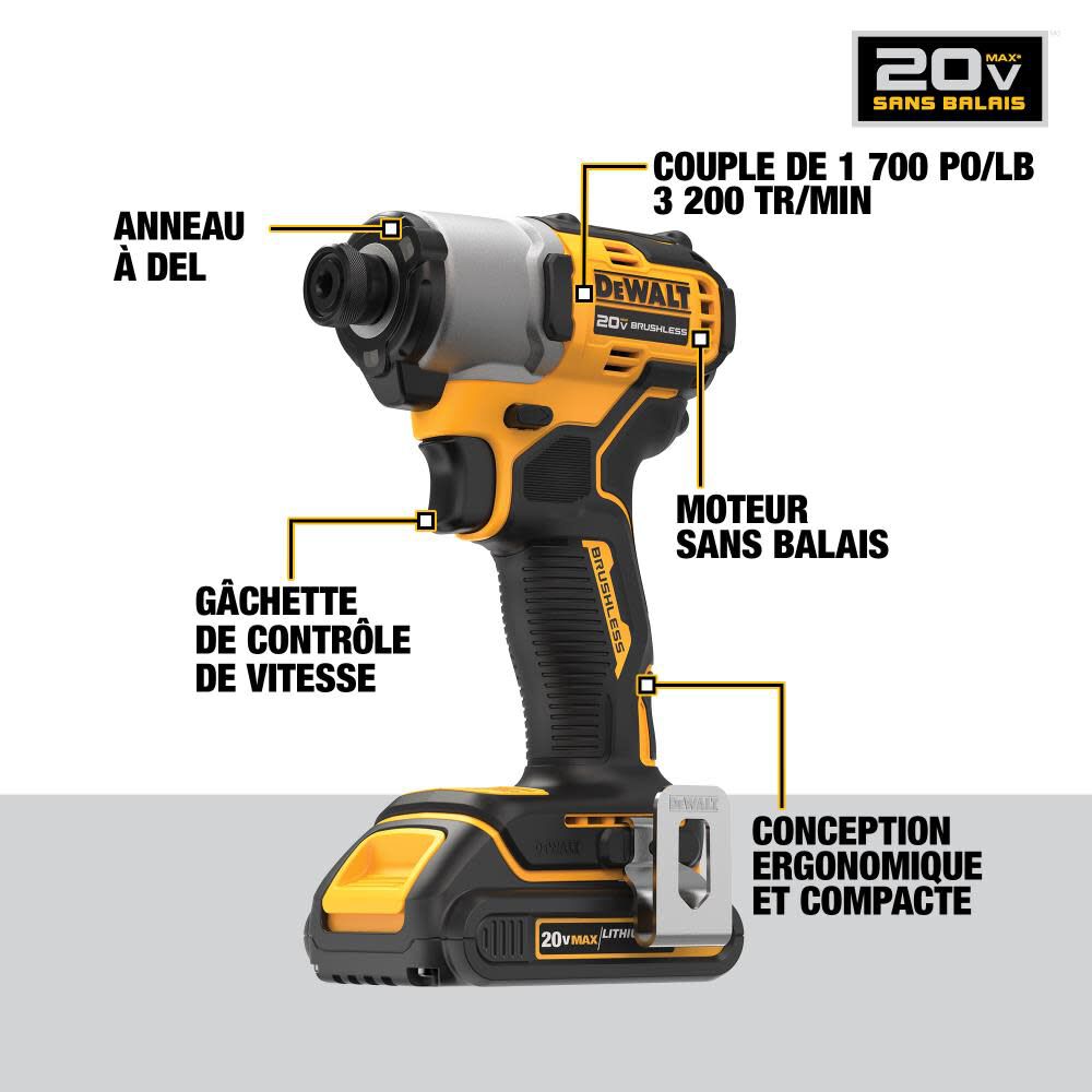 DEWALT 20V MAX 1/4