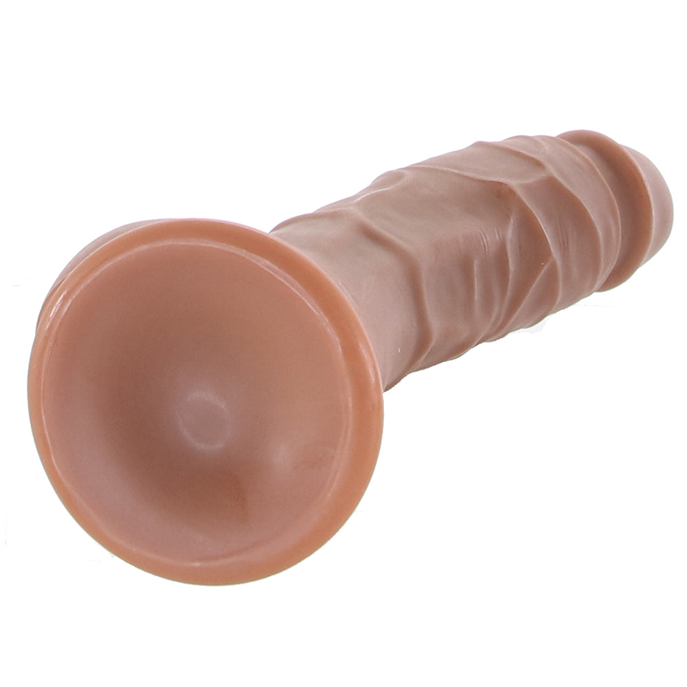 Selopa 7 Inch Natural Feel Flexskin Dildo in Dark