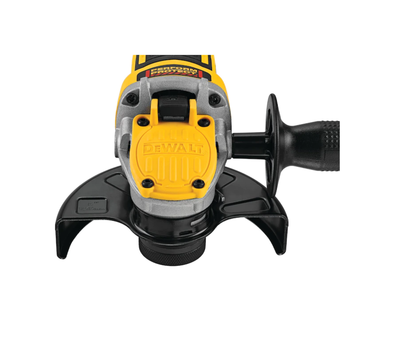 DEWALT DCG415B XR POWER DETECT 4.5-in 20-Volt Max Paddle Switch Brushless Cordless Angle Grinder