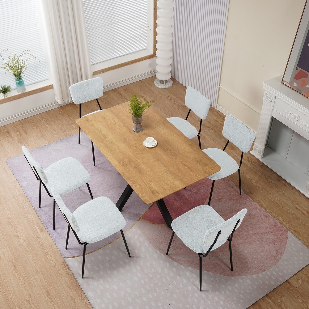 Modern Comfortable Dining Room Chairs Set of 6