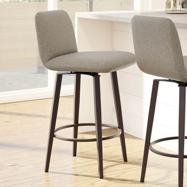 Amisco Betty Swivel Counter and Bar Stool