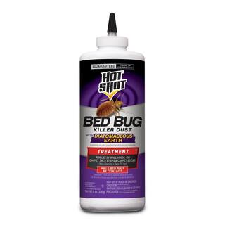 Hot Shot 8 oz. Bed Bug Killer Dust Treatment With Diatomaceous Earth HG-96446