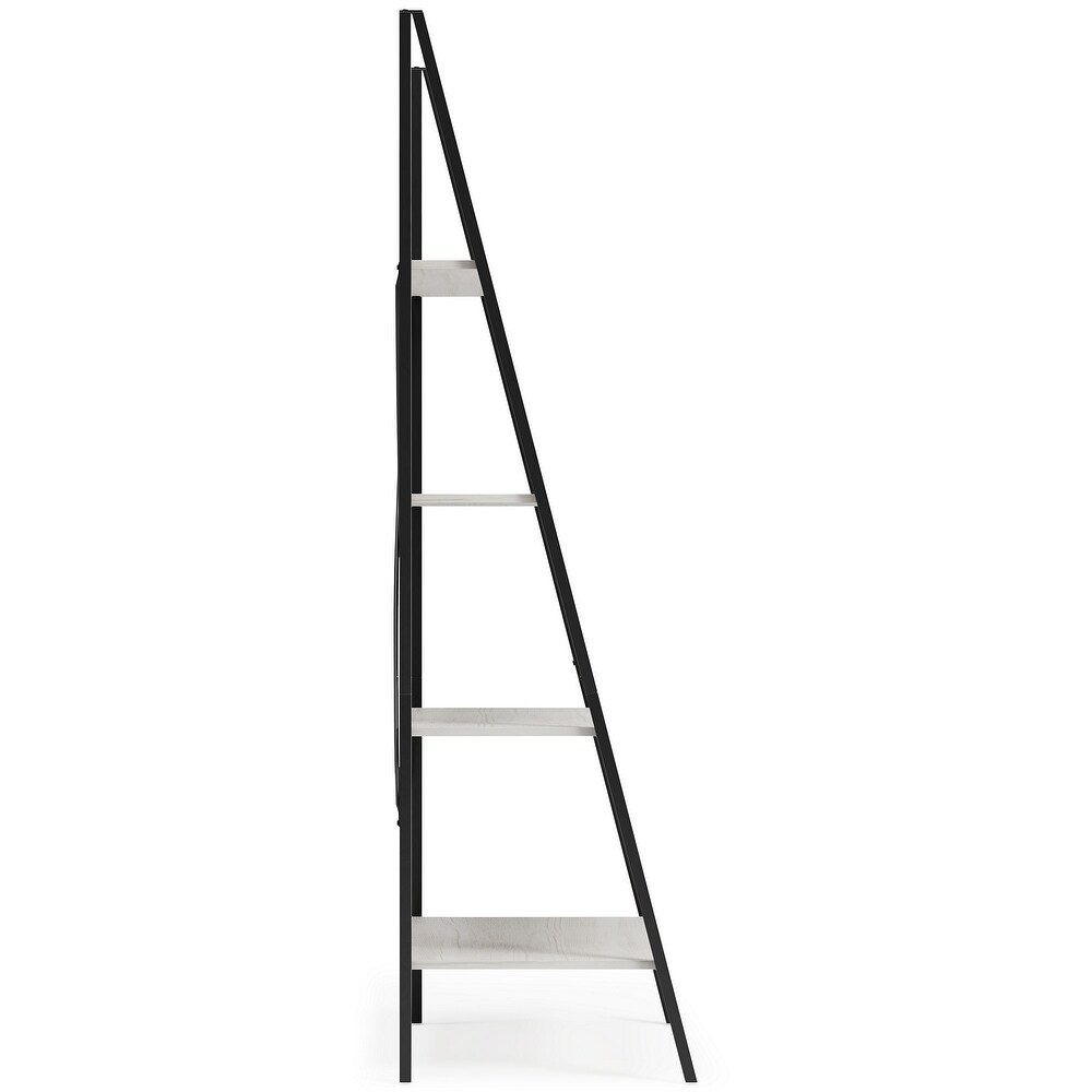 Ashley Furniture Bayflynn White/Black Bookcase   24\