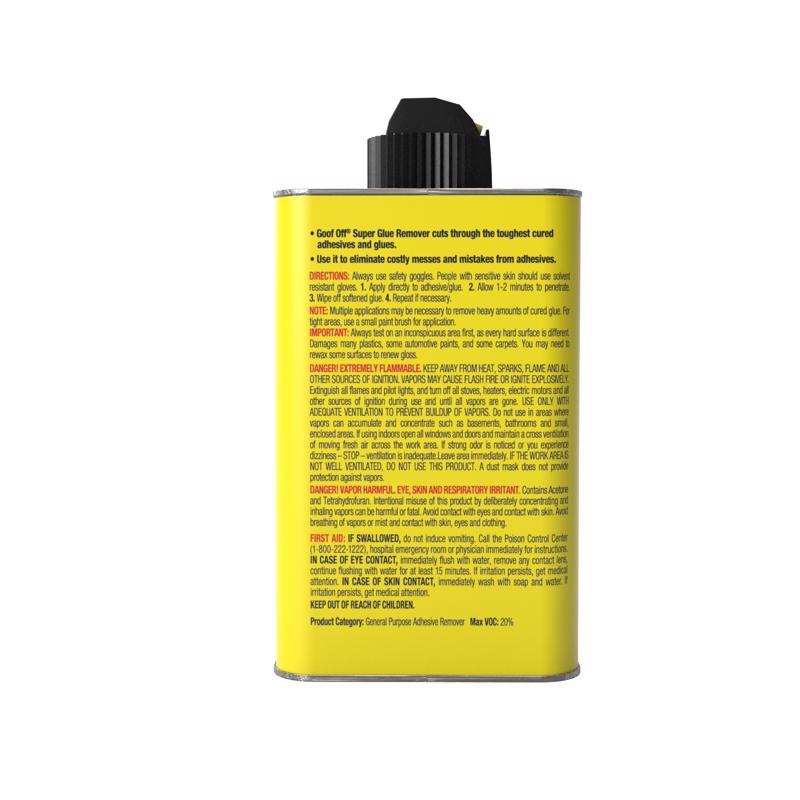 SUPER GLUE REMOVER 4OZ