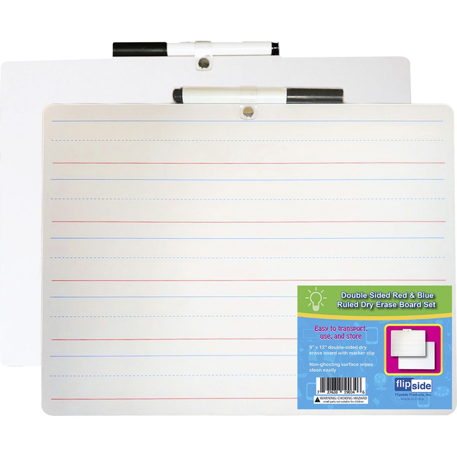 2-sided Dry Erase Board Sets by Flipside Products， Inc FLP19134