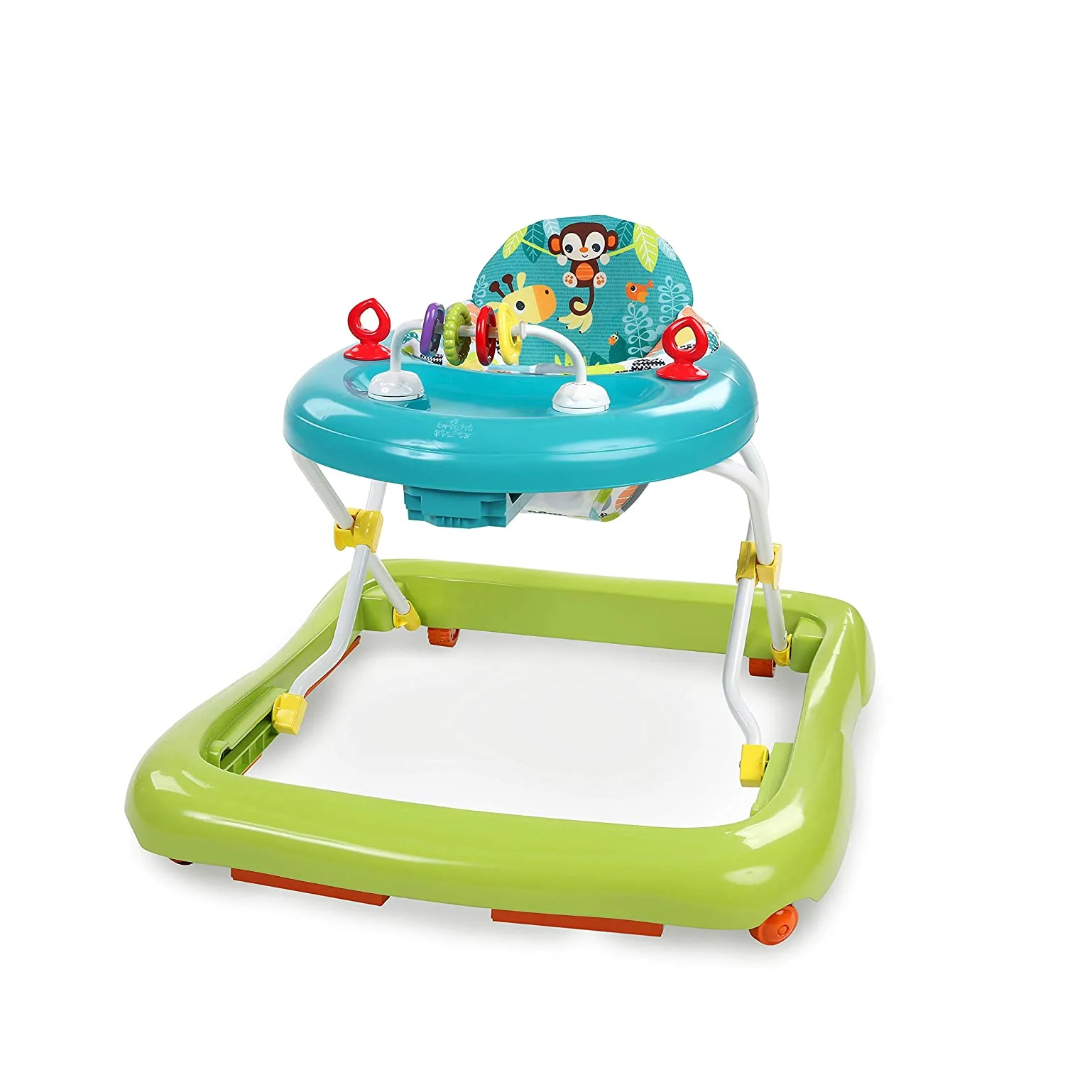 Bright Starts Sesame Street I Spot Elmo! Baby Activity Center & Walker - Easy-Fold Frame and 30+ Songs and Sounds by Elmo