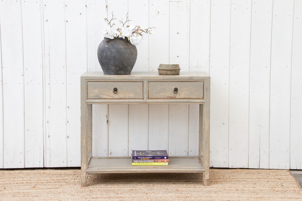 Country Style Painted Console Table   Farmhouse   Console Tables   by De cor  Houzz