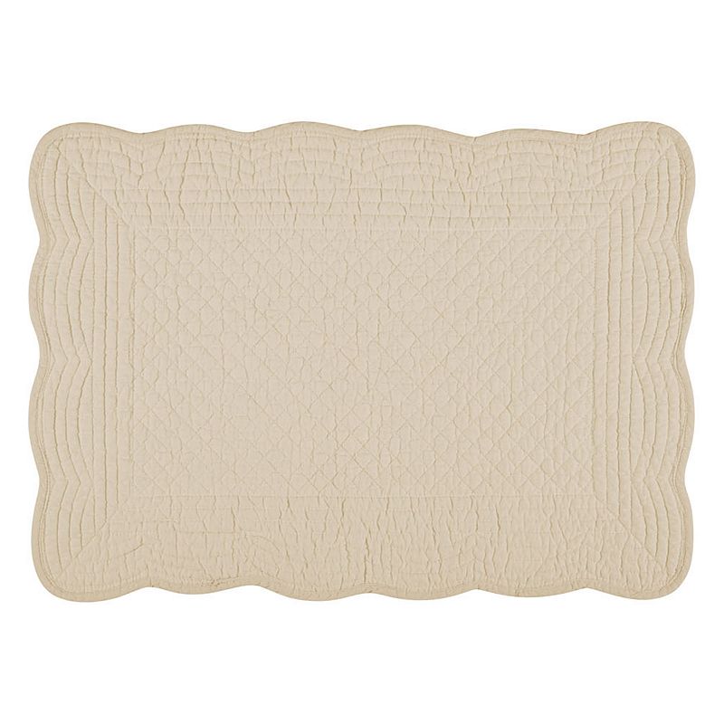 KAF HOME Flax Boutis Placemats 4-pk.