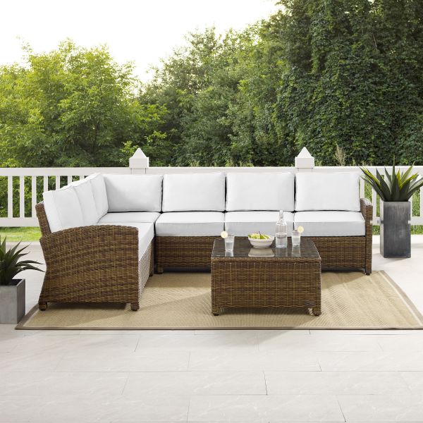 Bradenton 5Pc Outdoor Sectional Set - Sunbrella