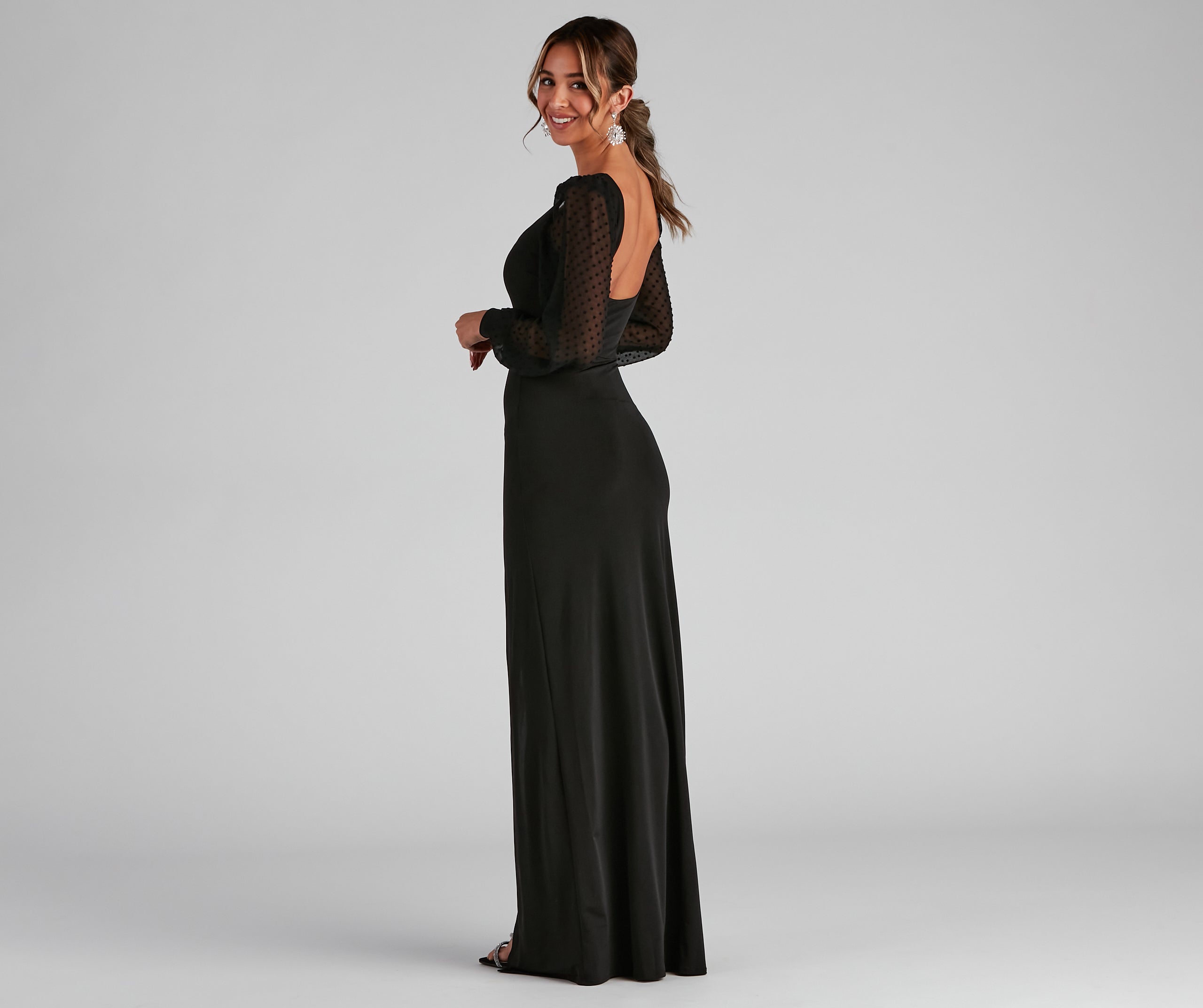 Delanie Formal High Slit Mermaid Dress