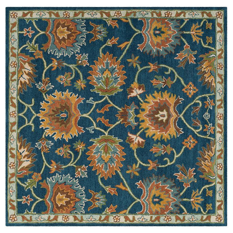 Safavieh Heritage Sibiu Framed Floral Wool Rug