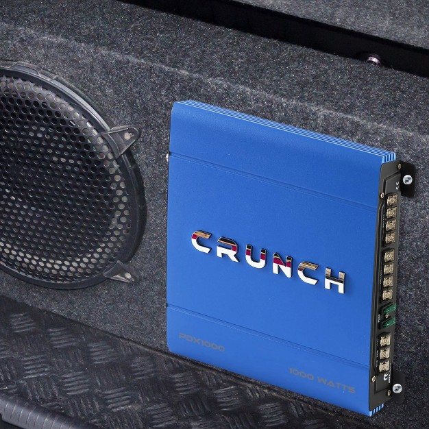 Crunch Powerdrivex 1000 Watt 4 Channel Exclusive Blue A b Car Stereo Amplifier