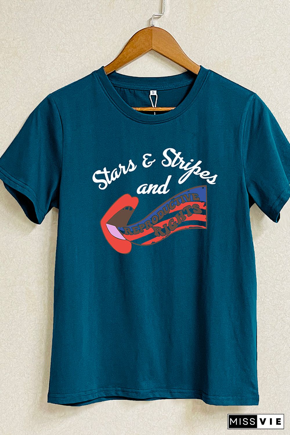 Stars Stripes And Reproductive Rights Graphic Tee Wholesale