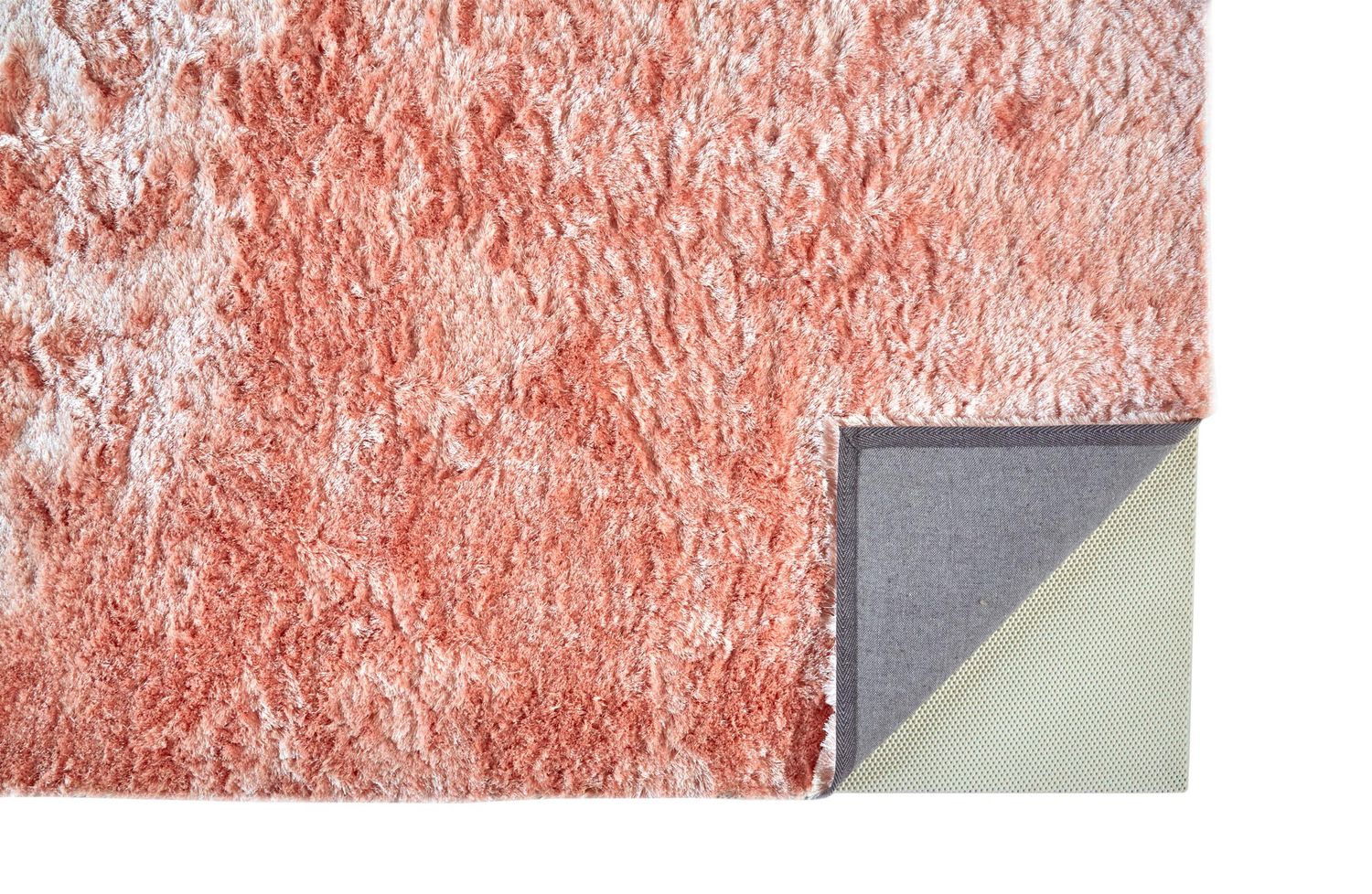 Freya Hand Tufted Salmon Pink Rug by BD Fine