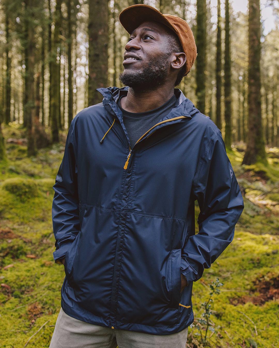 Echo Recycled Water Resistant Jacket - Deep Navy