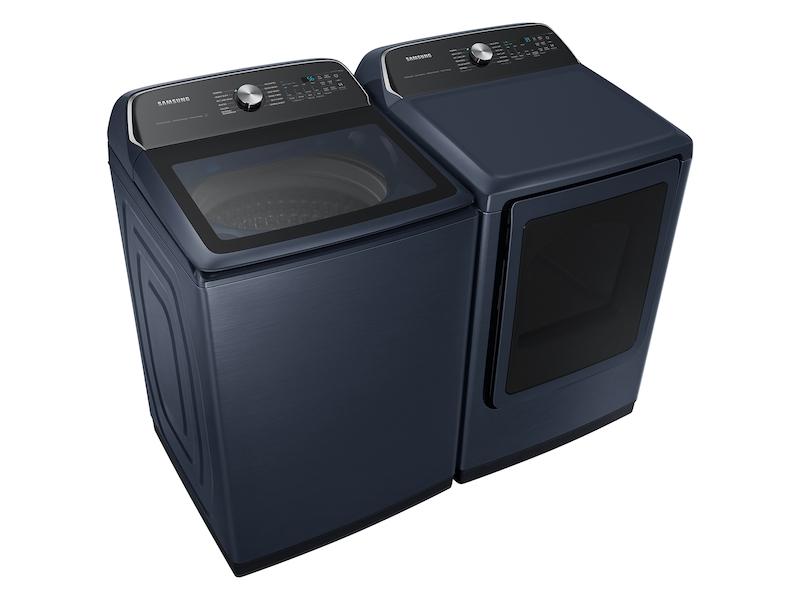 Samsung DVE54CG7150D 7.4 Cu. Ft. Smart Electric Dryer With Pet Care Dry And Steam Sanitize+ In Brushed Navy